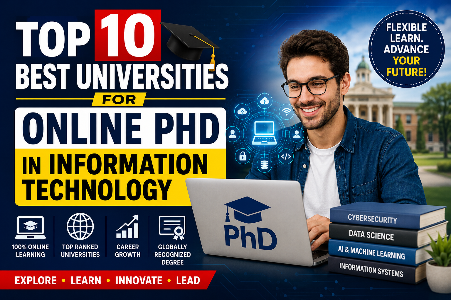 Top 10 Best Universities For Online PhD In Information Technology